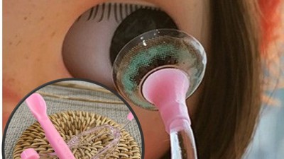 렌즈빼는기구 꿀팁! 내 손으로 렌즈 쏙!